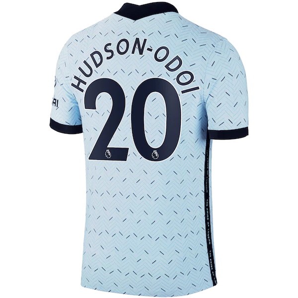 Camiseta Chelsea NO.20 Hudson Odoi 2ª 2020-2021 Azul